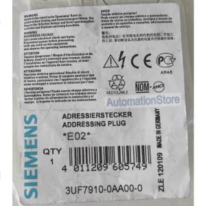 Wtyczka adresująca SIEMENS 3UF7910-0AA00-0
