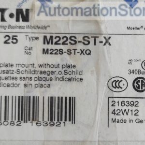 Ramka do tabliczki M22S-ST-X 50x30 mm czarna 25szt