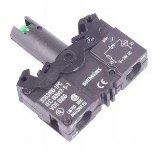3SB3400-1PC Siemens OPRAWKA ZE ZINTEGROWANĄ DIODĄ LED