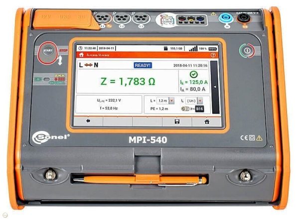 SONEL MPI-540 Wielofunkcyjny miernik parametrów instalacji elektrycznych